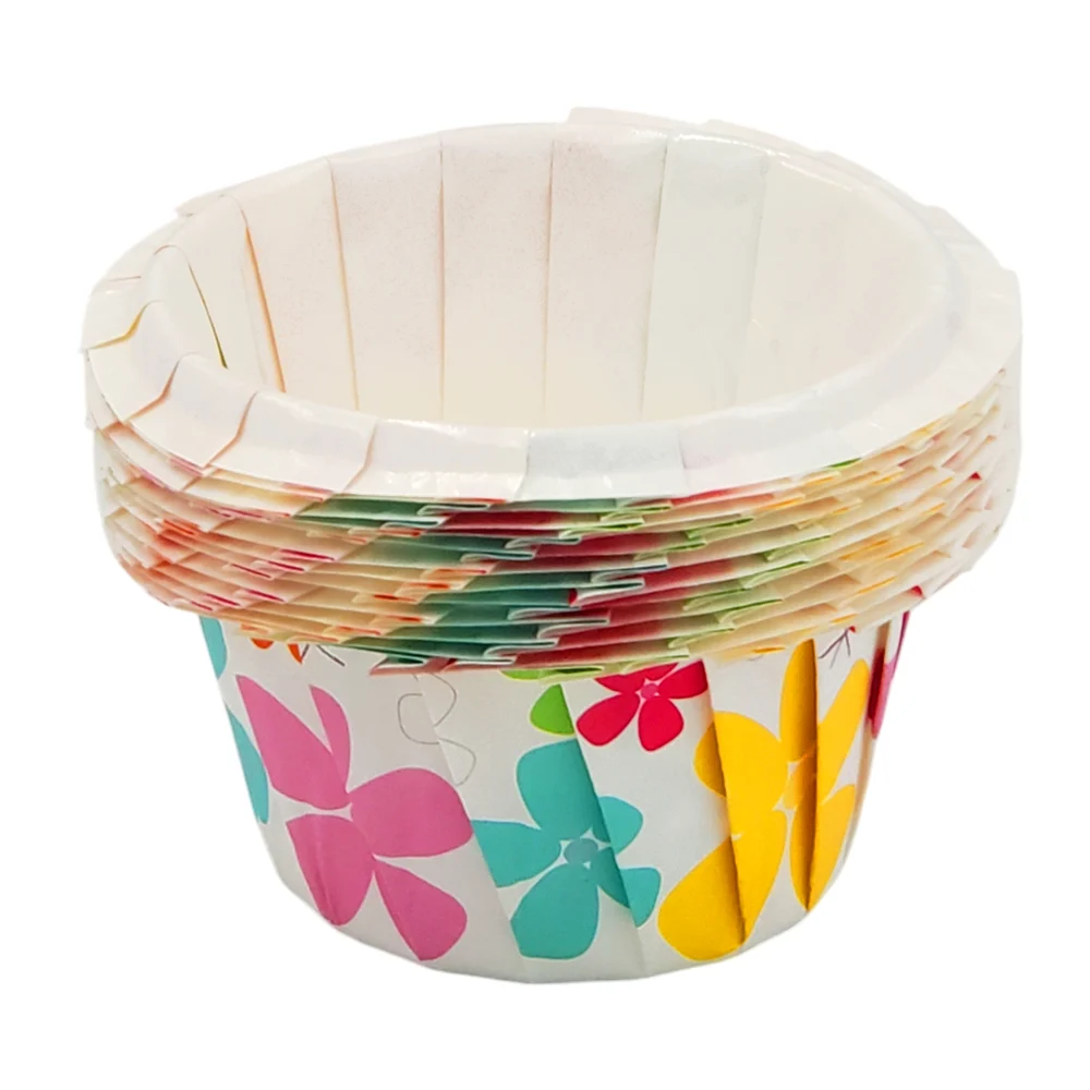 Paquete con 12 capacillos, pequeñas, con relieve - textura, y estampa…