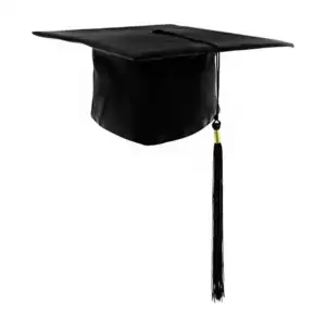 Birrete para graduación, con banda ajustable / by-23 / sbr-31