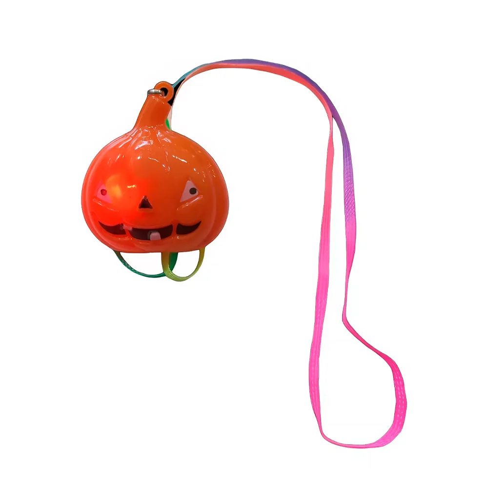 Collar led con diseño de halloween para fiesta con listón multicolor …