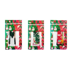 Cortina metálica con estampado navideño, variedad de diseños / bh-010…