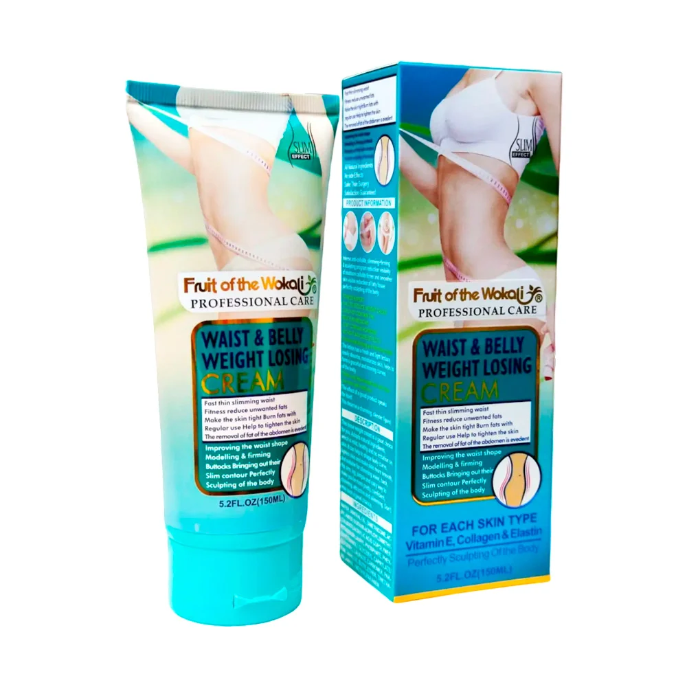 Crema adelgazante y reafirmante para cintura con vitamina e, colageno…
