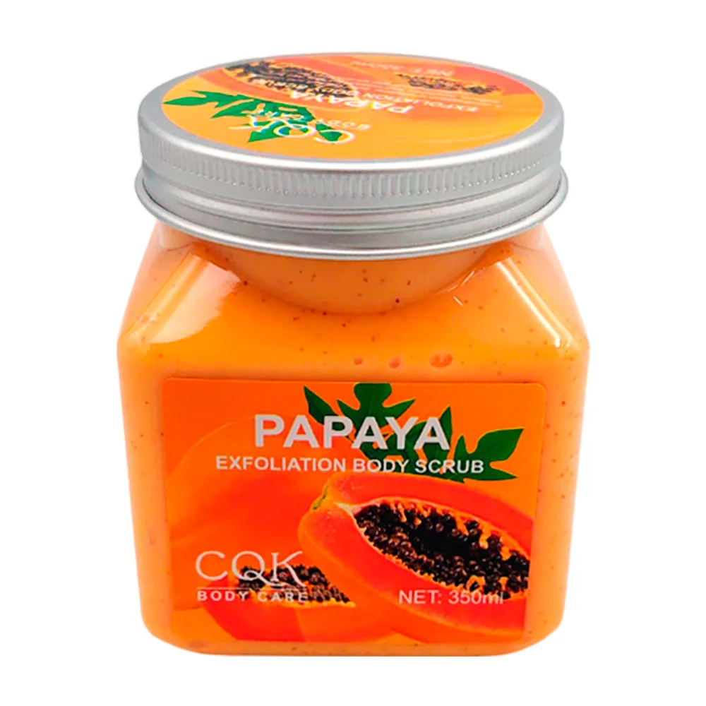 Crema exfoliante facial y corporal con extracto de papaya, 350ml / cool days / c337 / cqk-3886 / cqk-6887