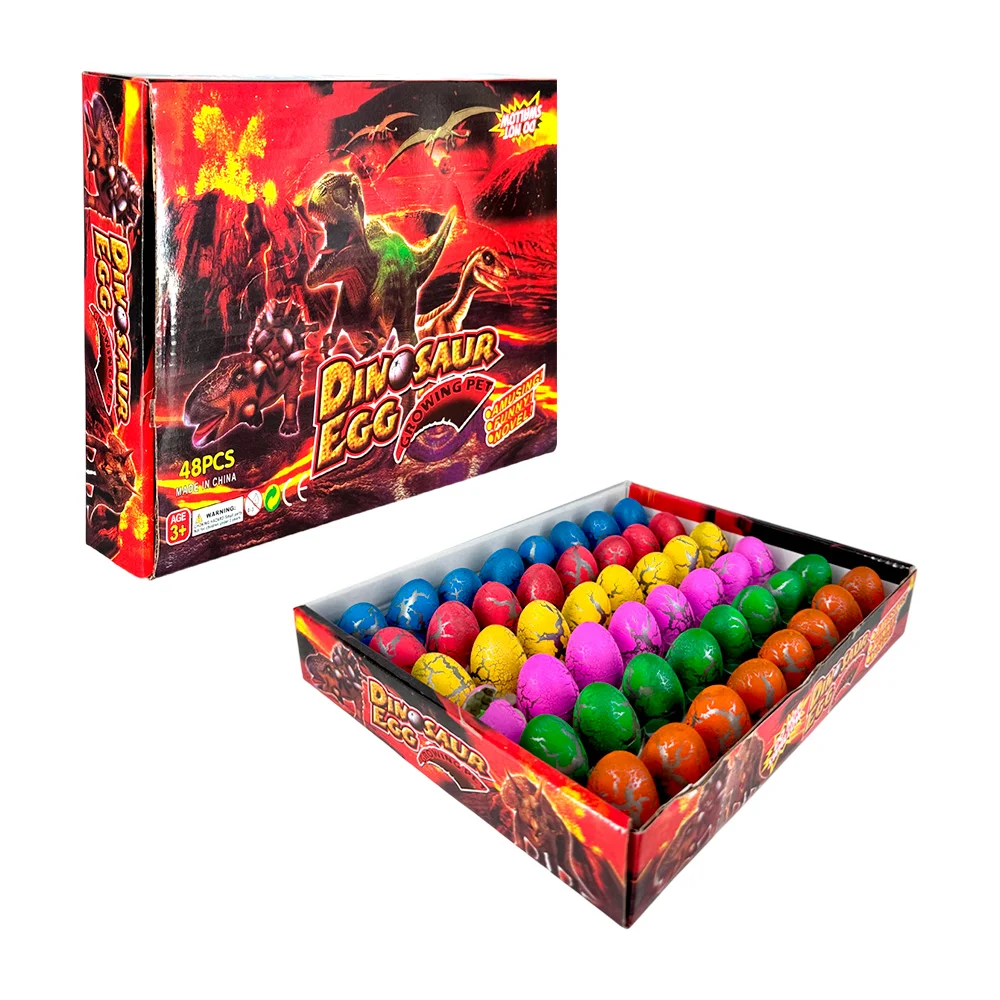 Caja con 48 huevos medianos con figura creciente, variedad de modelos…