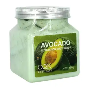 Crema exfoliante facial y corporal con extracto de aguacate 350g / cq…