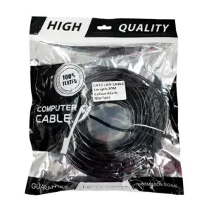 Cable de internet utp con exterior cat5 de color negro o blanco con l…