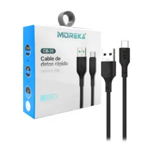 Cable de carga rápida moreka con entrada usb-v8, 1 metro, variedad de…