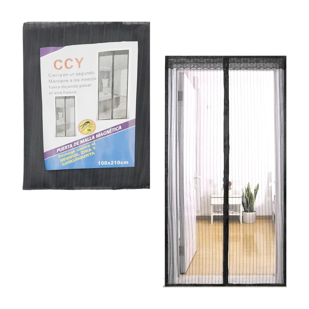Puerta de malla magnética de 100x210cm para los mosquitos e insectos,…