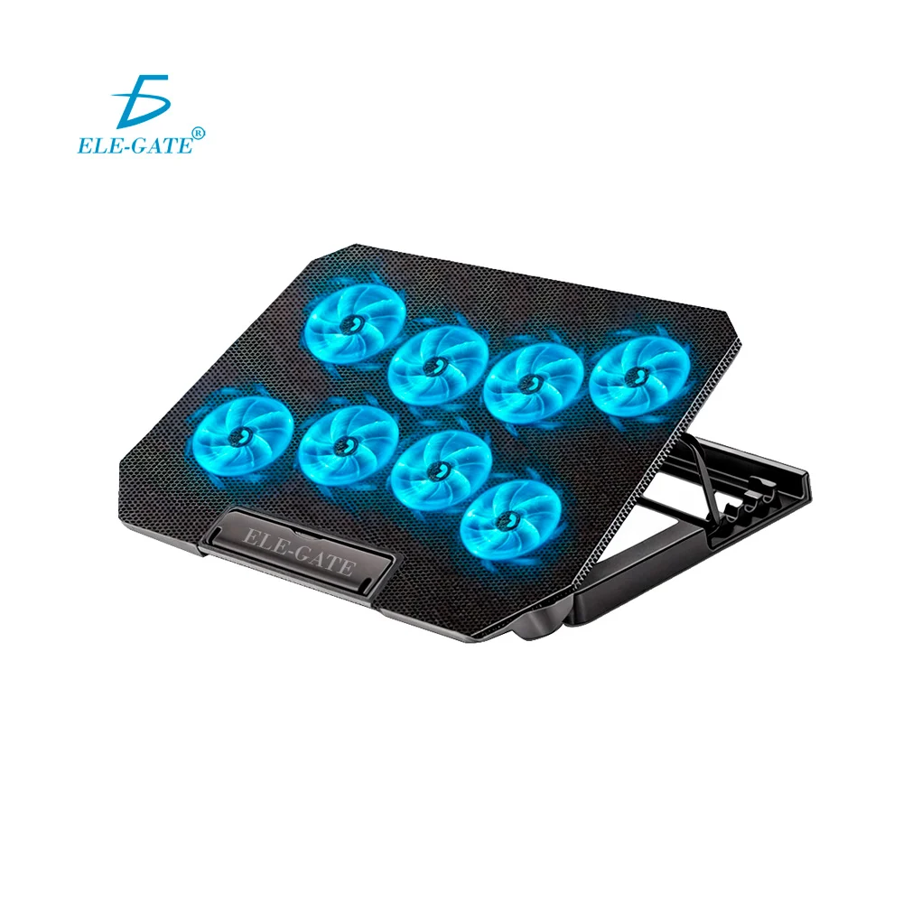 Base enfriadora para laptop de 12 a 15.6 pulgadas, con 8 ventiladores…