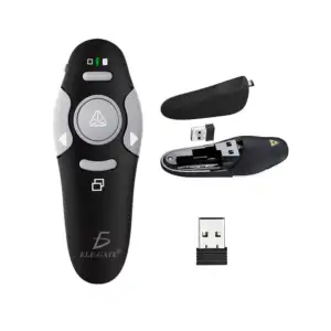 Control remoto clicker de presentaciones USB con punto laser / con.110