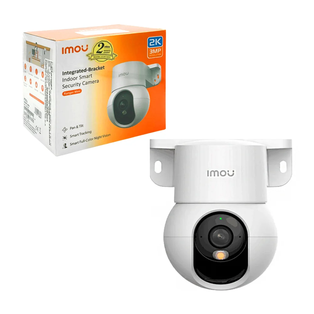 Cámara de seguridad imou conexión wifi, micrófono y bocina integrada,…