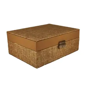 Estuche organizador rectangular multifuncional de 2 niveles con 14 co…
