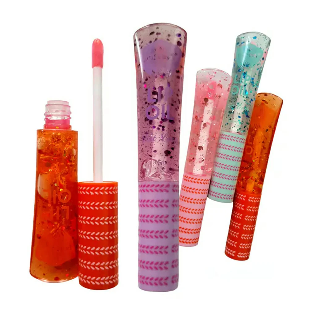 1pza Brillo labial lip oil pola aylr con aroma 8.5ml, variedad de col…