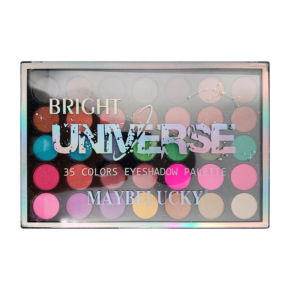 Paleta de sombras bright universe con 35 colores diferentes para ojos…