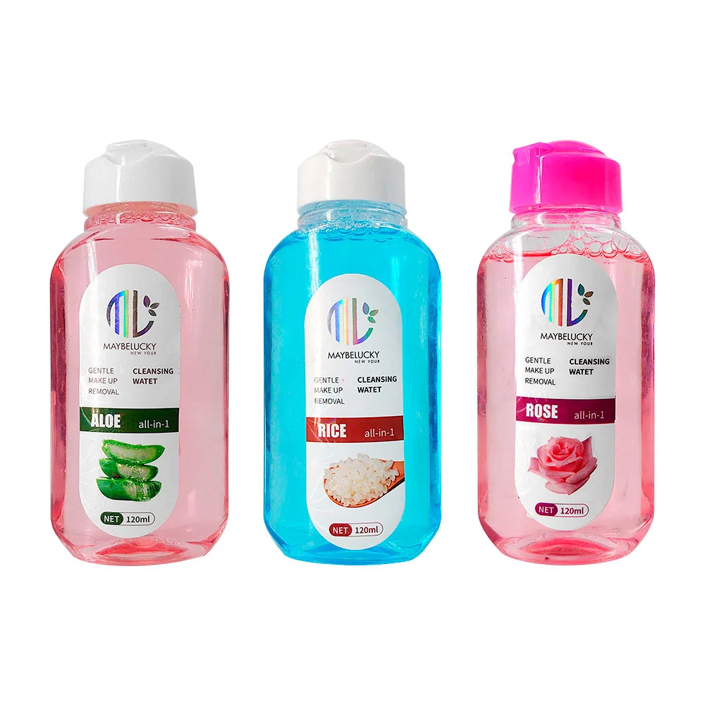 Removedor de maquillaje maybelucky, 120ml, variedad de aromas / clean…