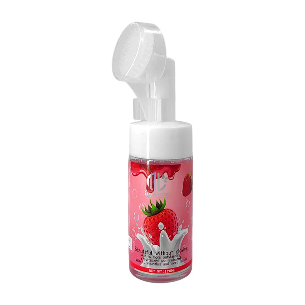 Mousse espuma facial limpiadora con extracto de frutas, 120ml / maybe…
