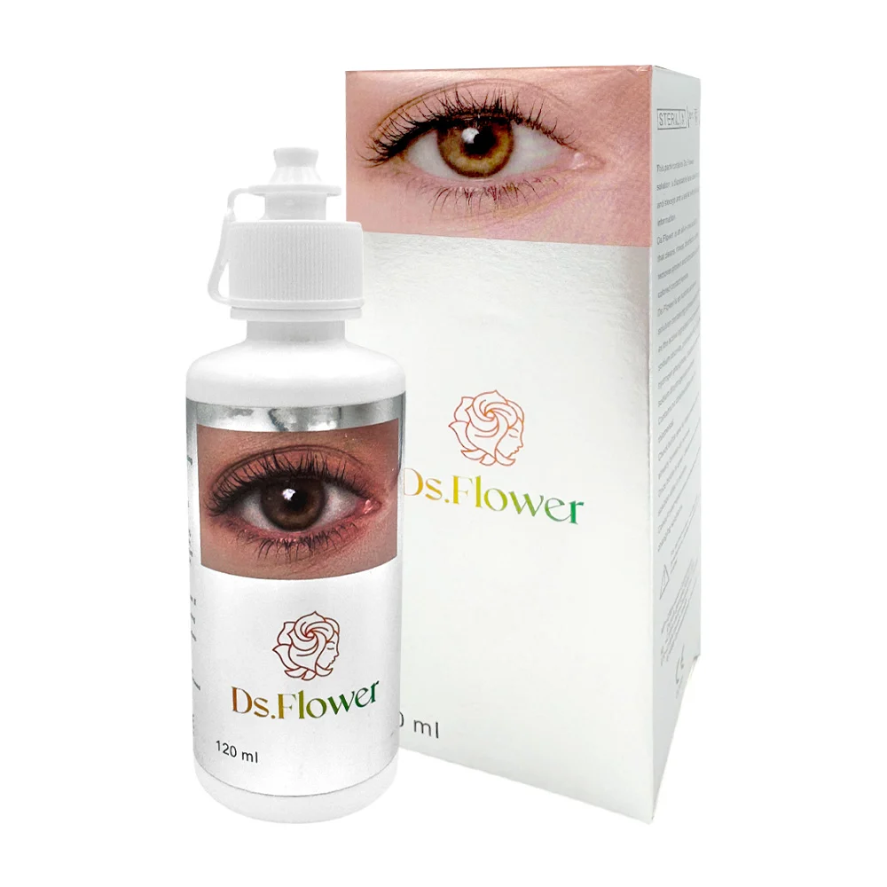 Solución para lentes de contacto de 120 ml / ds.flower / Líquido de l…
