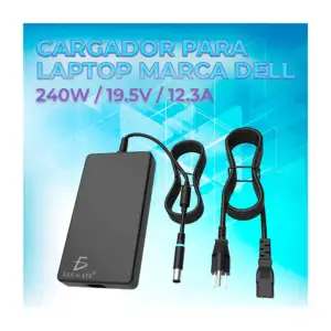 Cargador para laptop con punta de 7.4x5.0mm, compatible con dell / 24…