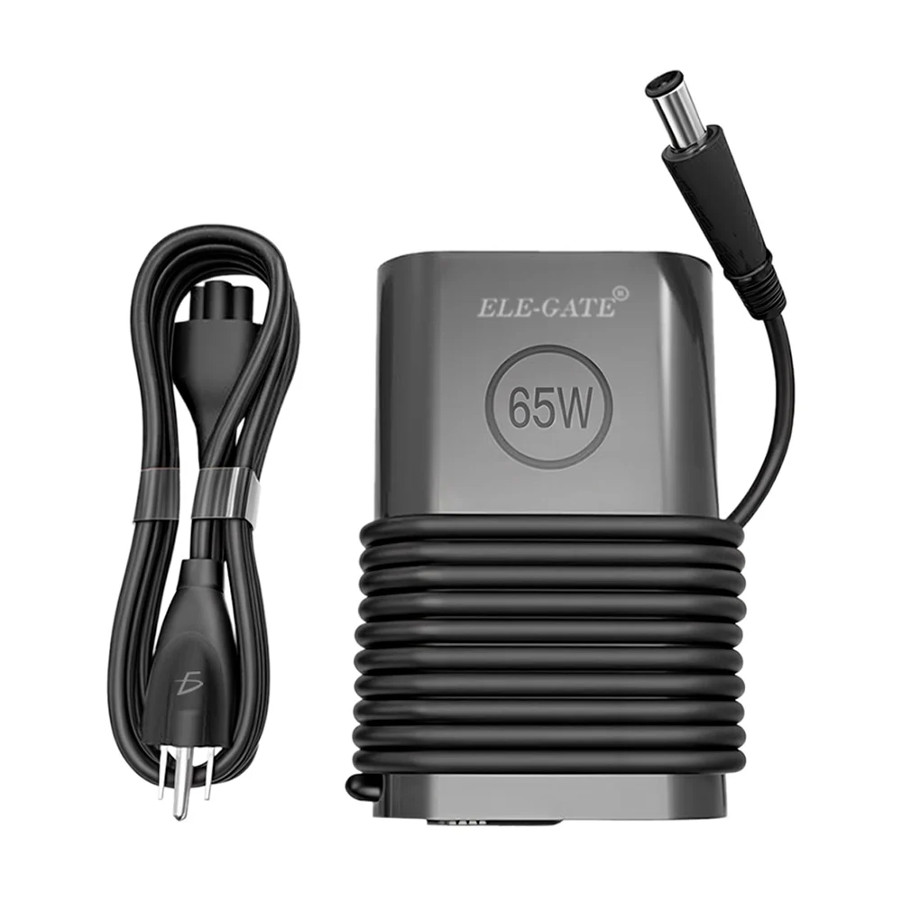 Cargador para laptop con punta de 4.5x3.0mm, compatible con dell / 65…
