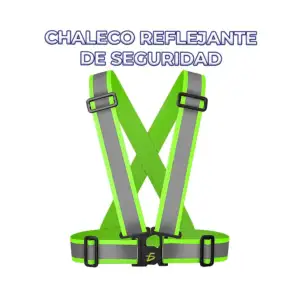 Chaleco reflejante de seguridad con tirantes super ajustables / dep.58