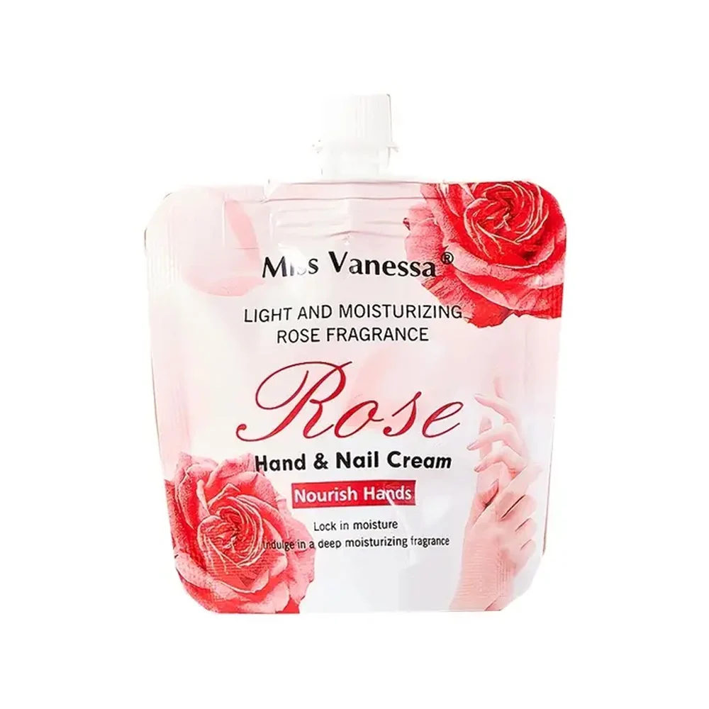 Mini crema para manos con extracto de rosas para hidratar y blanquear…