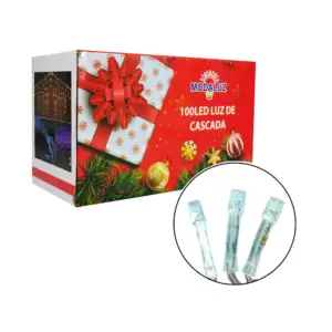 Serie de luces de colores 100 led en cascada moda luz / dml8172