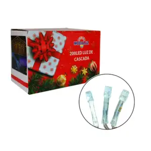 Serie de luces de colores 200 led en cascada moda luz / dml8175