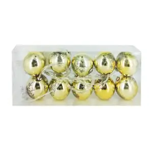 Serie de luces led cálidas moda luz con forma de esferas en tonos met…