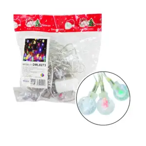 Serie en cadena moda luz / luces led de colores con diseño de mini es…