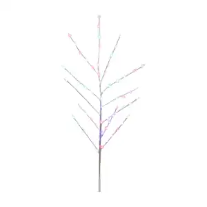 Árbol de navidad decorativo con luces led rgb en forma de árbol pino,…