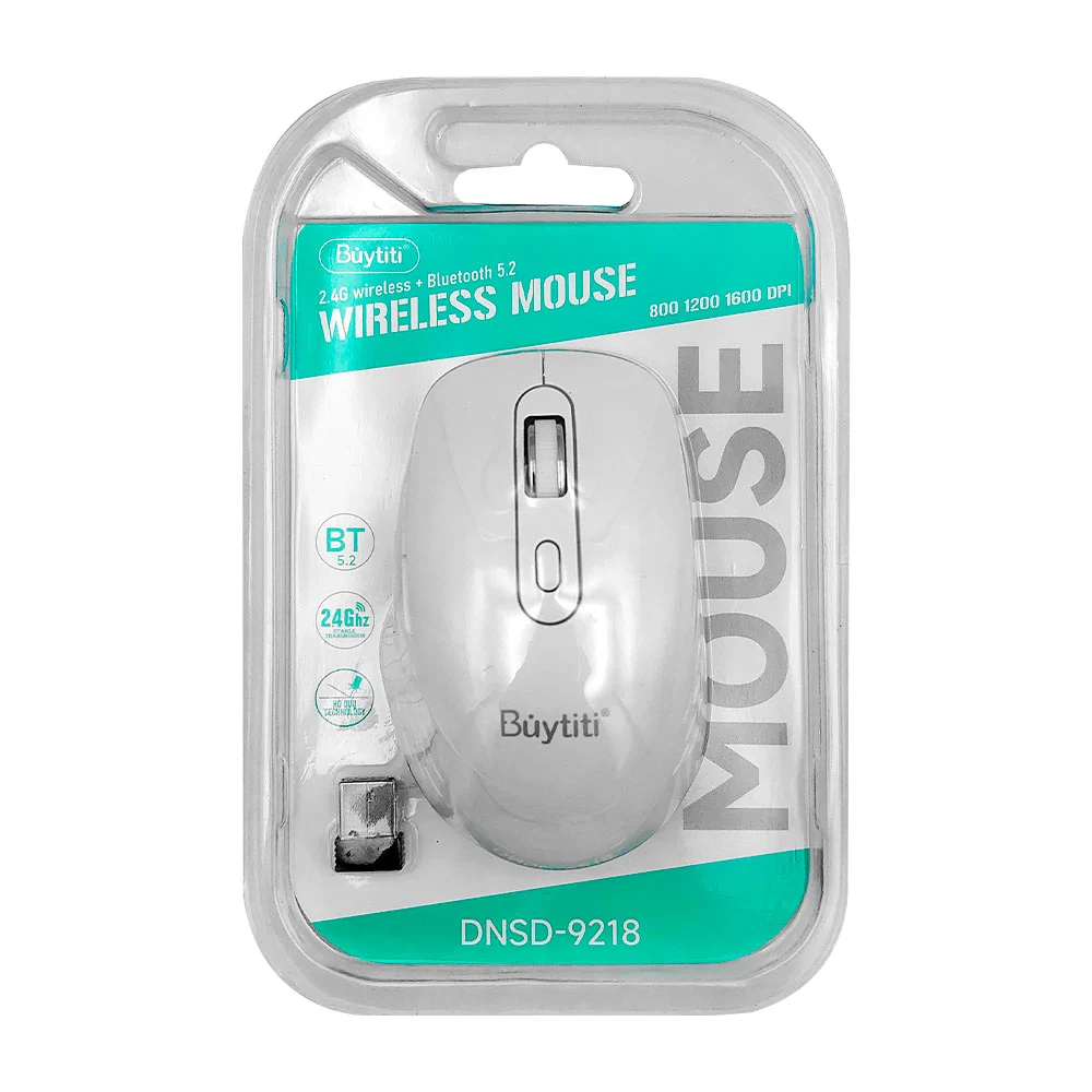 Mouse inalámbrico buytiti de color blanco, 2.4ghz / wireless mouse / …