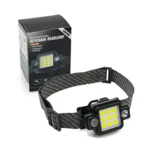 Lámpara cuadrada de 11 leds con 5 modos intercambiables y banda ajust…