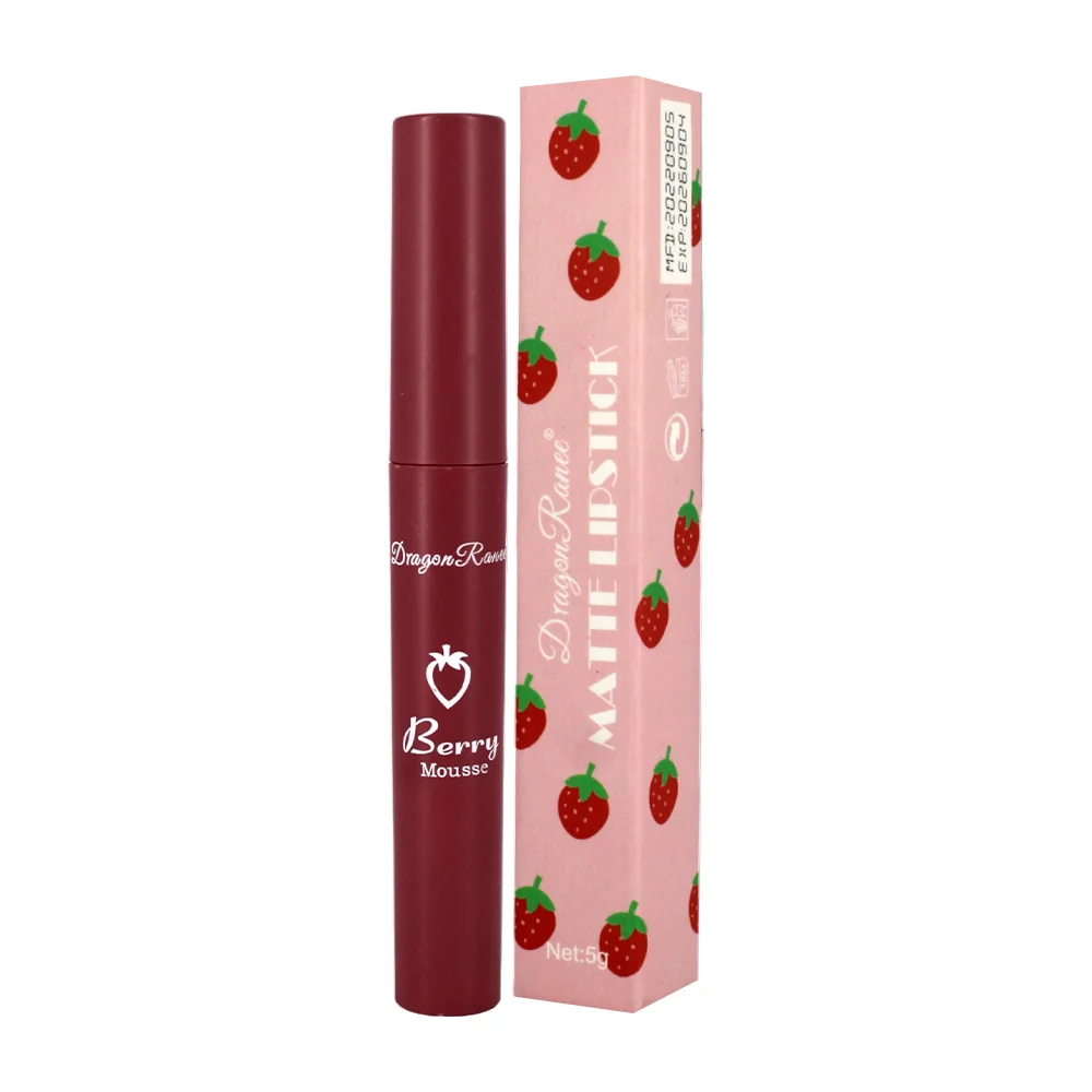 Brillo labial dragon rance con efecto matte y aroma, variedad de tona…