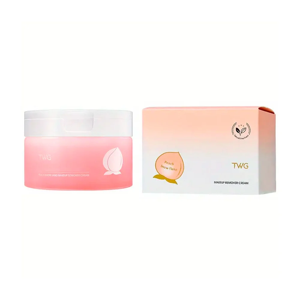 Crema / bálsamo desmaquillante con extracto de durazno / twg / peach …