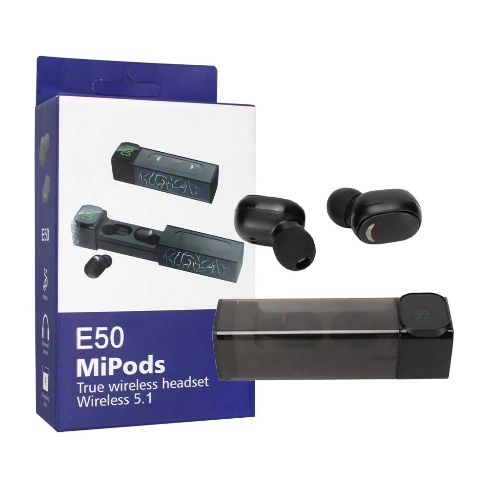 Audífonos inalámbricos mipods sensibles al tacto, con estuche de carg…