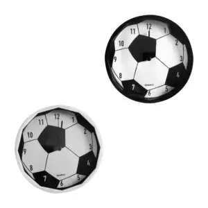 Reloj redondo de pared con diseño estampado de balón 25cm / quartz / …