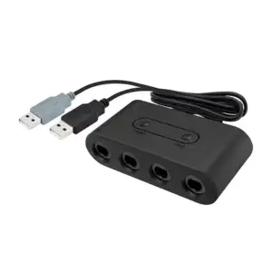 Convertidor / adaptador 3 en 1 con 4 conectores para controles de gam…
