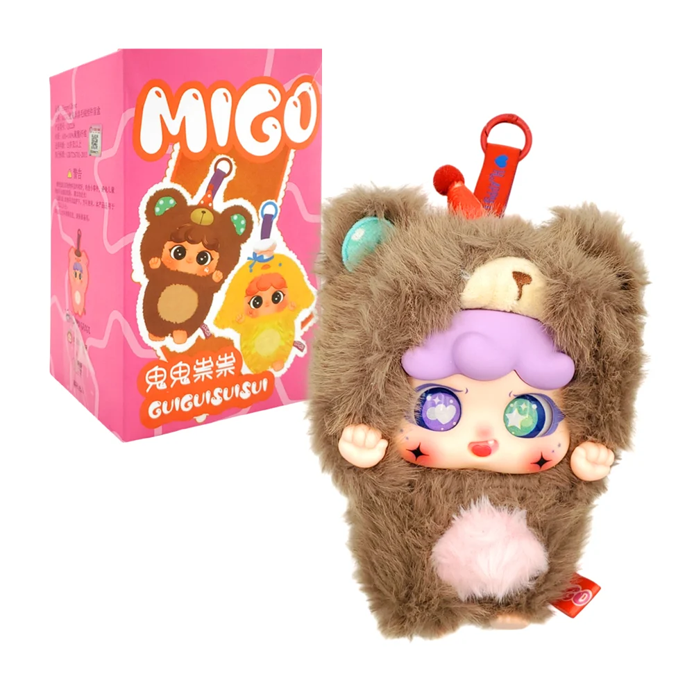 Llavero peluche afelpado coleccionable tipo migo, variedad de modelos…