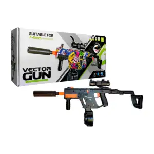 Pistola de hidrogel vector gun de juguete con balas de hidrogel 7-8mm…