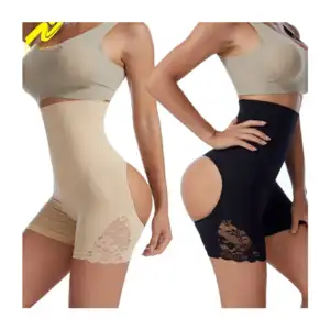 Short faja colombiana de cintura alta levanta glúteos con decoración …
