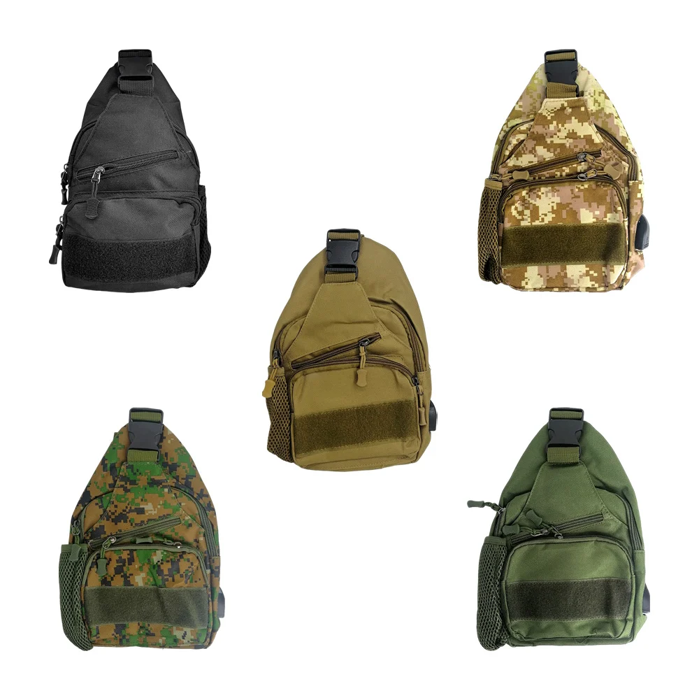 Mochila pequeña tipo mariconera de tres compartimientos y broche ajus…