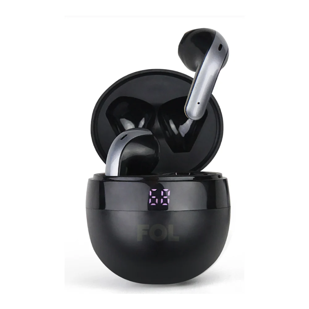 Audífonos fol inalámbricos, bluetooth con estuche de carga con indica…