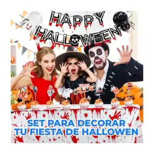 Kit de decoración para fiesta de halloween con variedad de globos, ad…