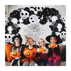 Kit de decoración para fiesta de halloween con variedad de globos, te…