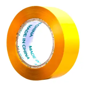 1pza cinta de empaque color amarillo de 4.5cmx150m / ff-2-10