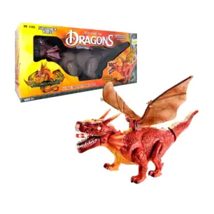 Dragón móvil de juguete con luces y movimiento / mystical dragons / f…