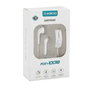 Audífonos alámbricos, tipo earphones, bicolor con micrófono y entrada…