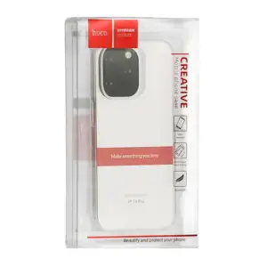 Funda protectora para iphone 14 pro de silicón traslúcida - transpare…