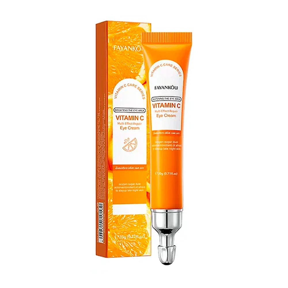 Crema para aclarar las ojeras con extracto de de naranja y vitamina c…