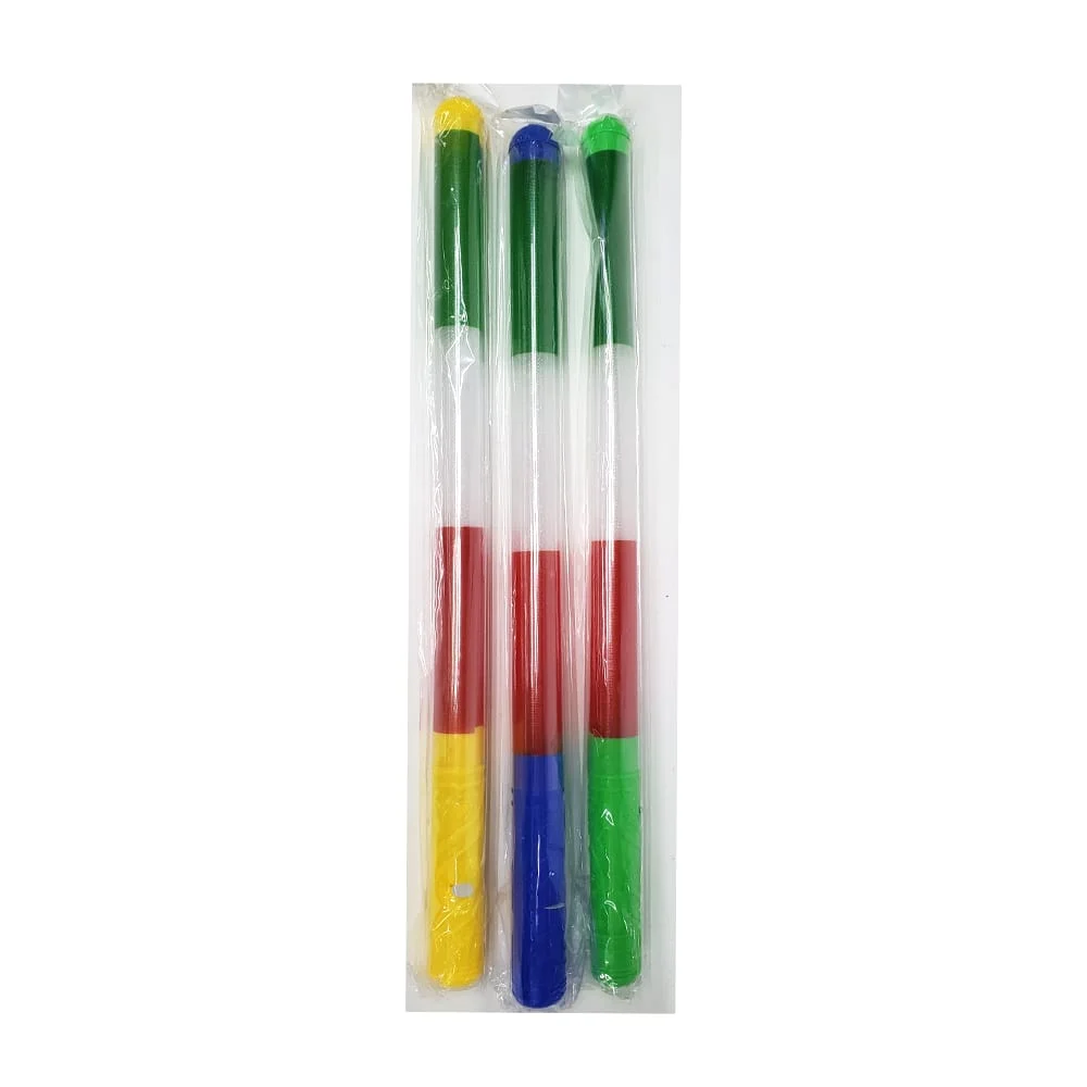 1pza Vara led tricolor verde, blanco y rojo / g-06