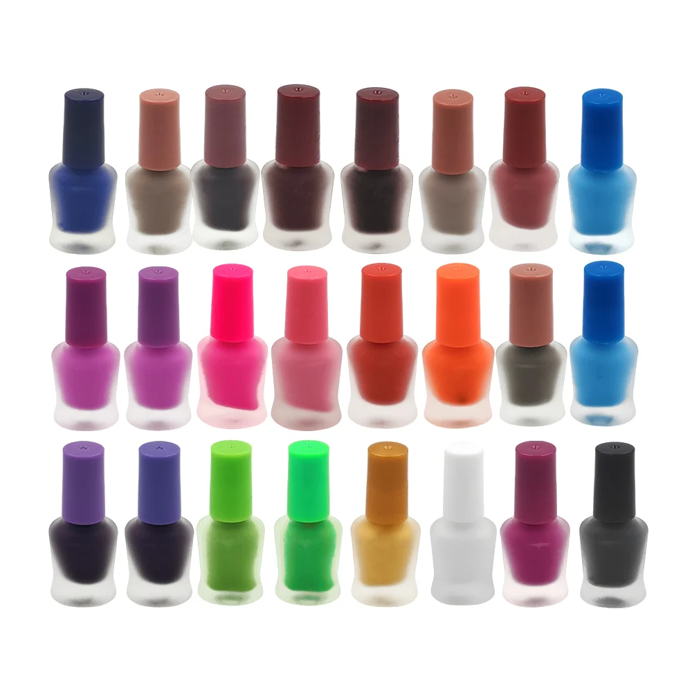 1pza mini esmalte para uñas de 8ml con acabado matte, variedad de col…